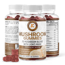 Mushroom Gummies 2500mg 10 mushroom blend with lions mane