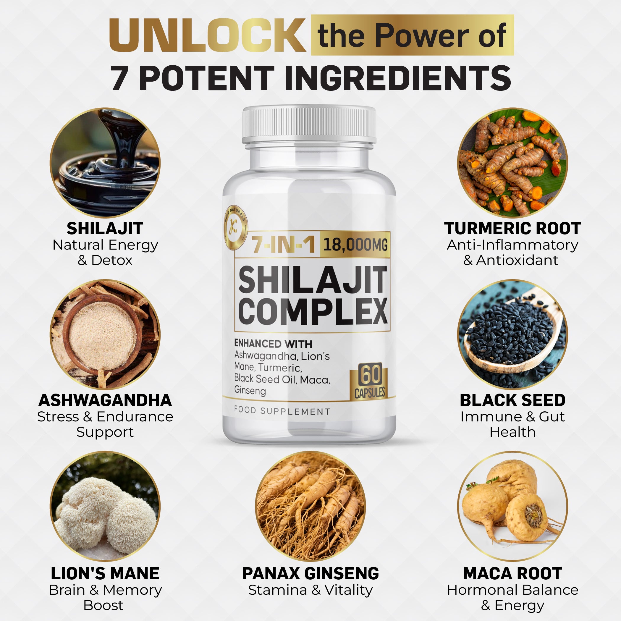 Shilajit Complex 7 in 1