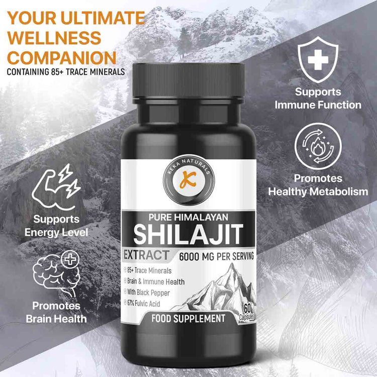 Shilajit Extract 6000mg