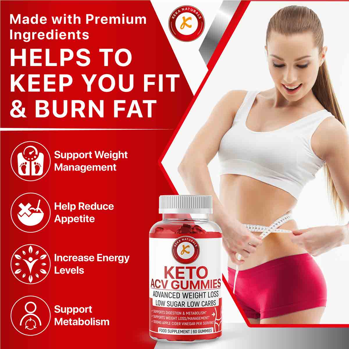 ACV Keto Gummies KekaNaturals