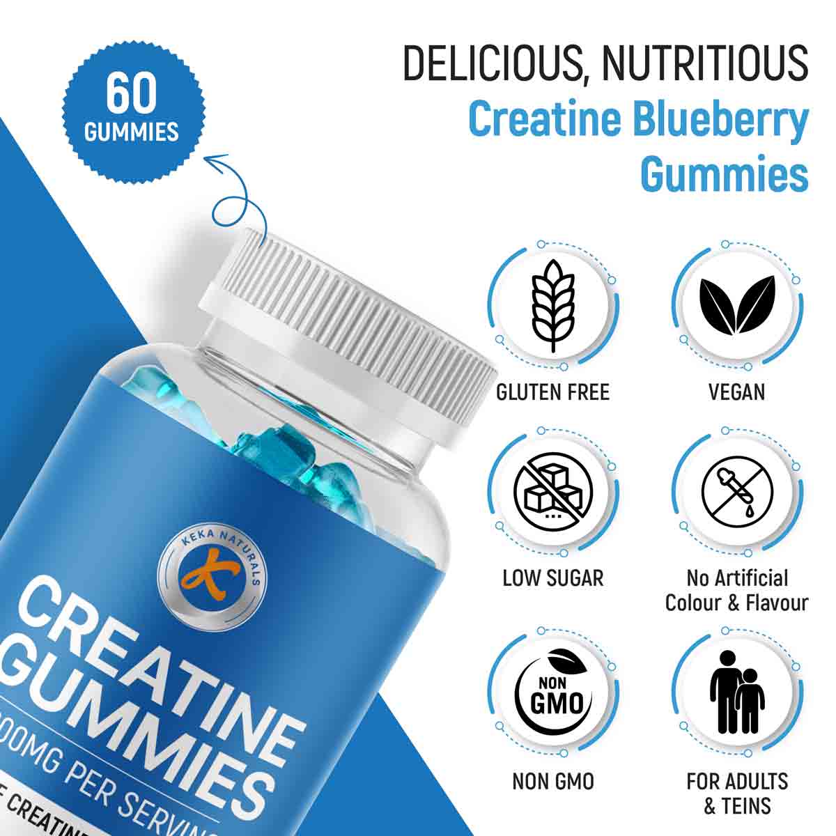 Creatine Gummies KekaNaturals