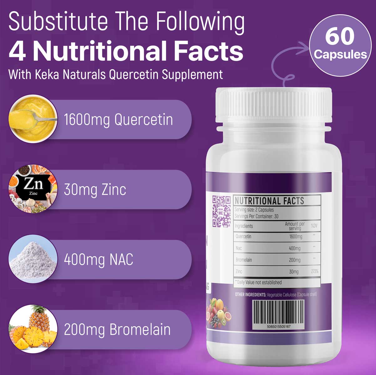 Quercetin Complex KekaNaturals