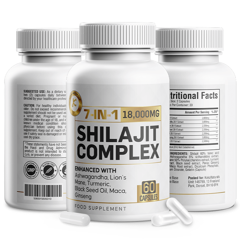 Shilajit Complex KekaNaturals